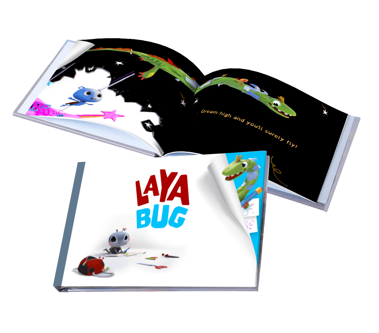Open Laya Bug picture book